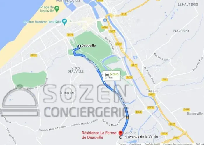 Appartamento B08 1er Etage La Ferme De Deauville 1 Ch Sozen C *